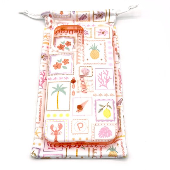 NWT Loopy SEASIDE STAMPS iPhone 15 Pro Max Phone Case - Picture 2 of 8